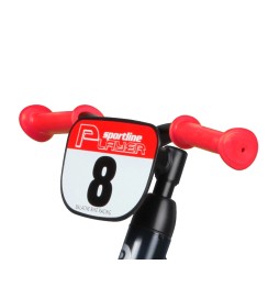 Qplay Bicicletă de alergare Player roșie