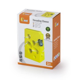 Viga 56281 Lacing Toy - Mouse in Cheese