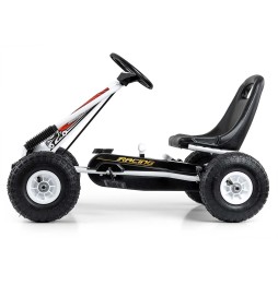 Thor White Pedal Go-Kart - Milly Mally