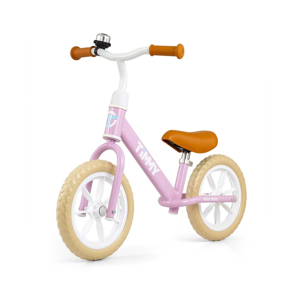 Milly Mally bicicletă de echilibru Timmy roz