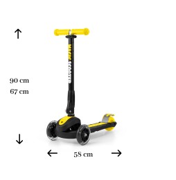 Magic Yellow Scooter for Kids