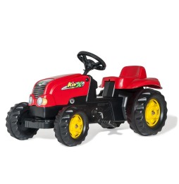 Rolly Kid Tractor with Trailer Red