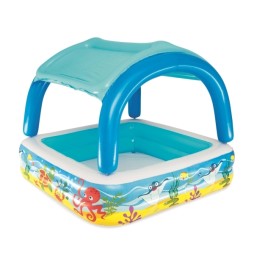 Bestway Pool with Canopy Coral Reef 1.40m