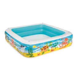 Bestway Pool with Canopy Coral Reef 1.40m