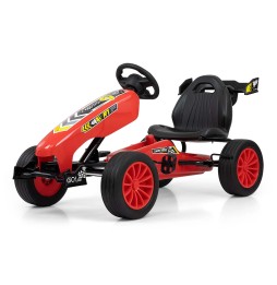 Rocket Red Go-Kart for Kids 3+