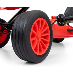 Rocket Red Go-Kart for Kids 3+