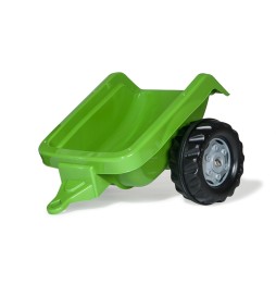 Rolly Kid Tractor with Trailer Green