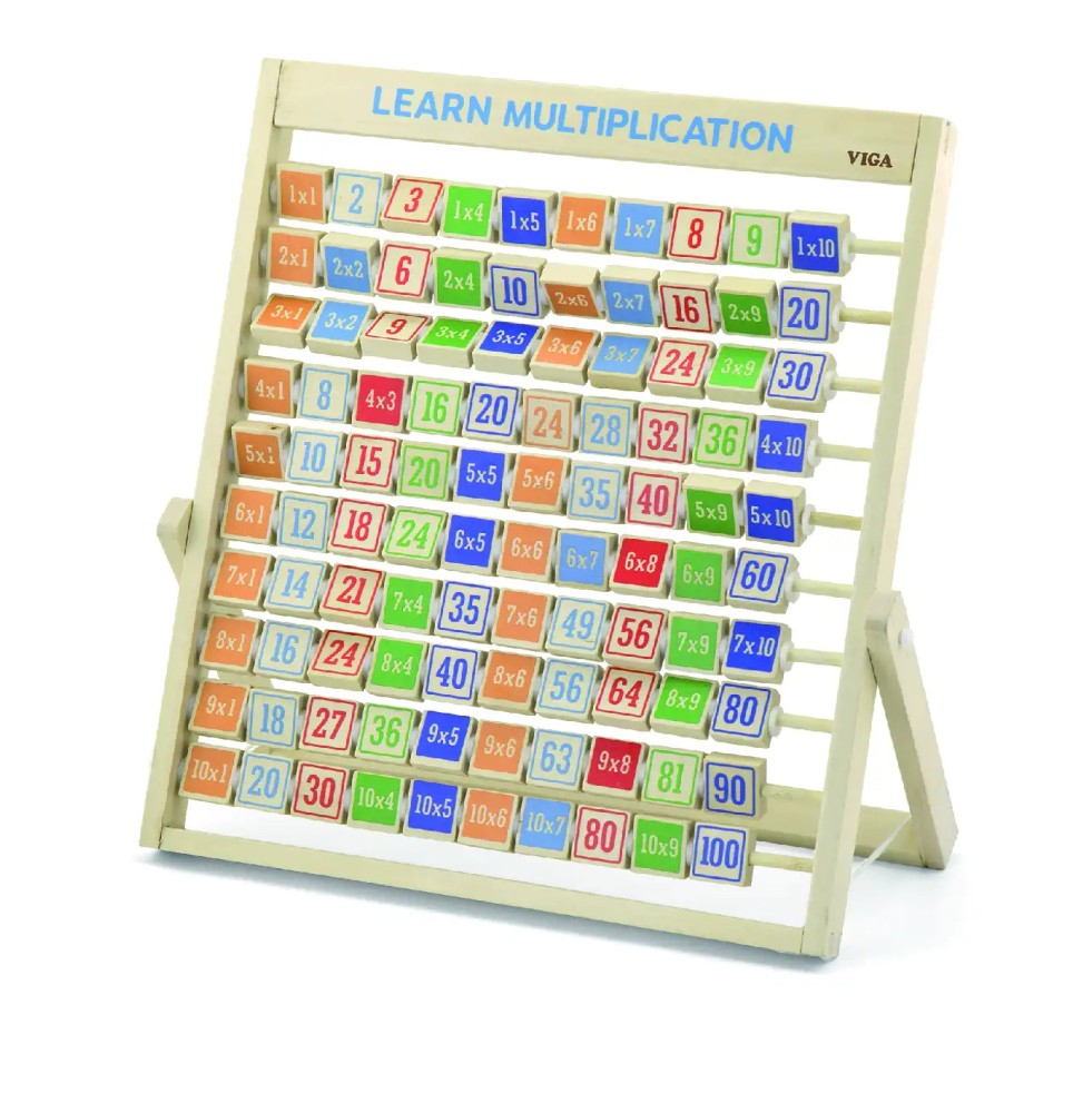 Viga 50036 Multiplication Table for Kids