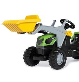 Traktor Rolly Kid Deutz Fahir z przyczepą