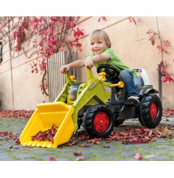 Tractor Rolly Kid Claas Elioz cu încărcător