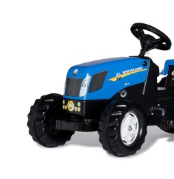 Tractor Rolly Kid New Holland cu remorcă