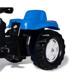 Tractor Rolly Kid New Holland cu remorcă