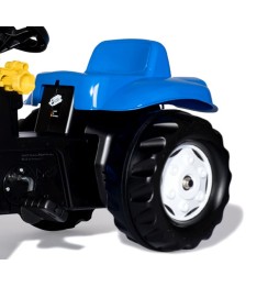 Traktor Rolly Kid New Holland z łyżką i przyczepą