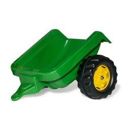 Rolly Kid John Deere Tractor with Bucket and Trailer