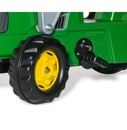 Rolly Kid John Deere Tractor with Bucket and Trailer