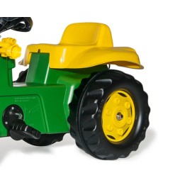 Rolly Kid John Deere Tractor with Bucket and Trailer