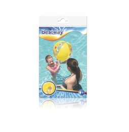 Bestway piłka plażowa 51 cm żółta