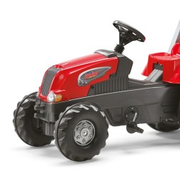 Tractor Rolly Toys Junior cu remorcă