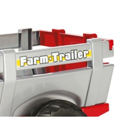 Tractor Rolly Toys Junior cu remorcă