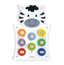 Viga 50681 Activity Board Zebra