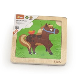 Puzzle Viga 51312 - Kolorowy konik dla dzieci