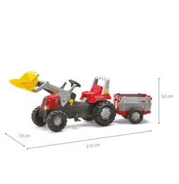 Tractor Rolly Junior cu remorcă