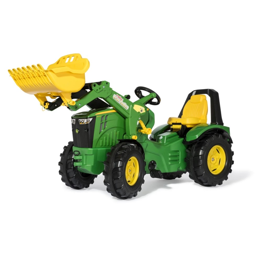 John Deere 8400R Tractor with Bucket Rolly Toys