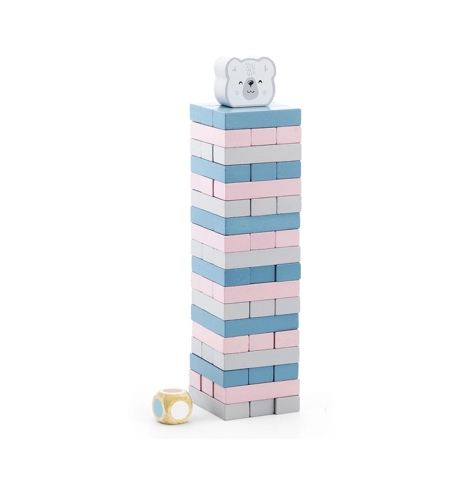 Viga 44011 Tower Stacking Game with Bear