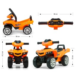 Monster Orange Vehicle for Kids