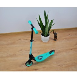 Smart Blue Scooter - Safety and Comfort