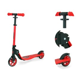 Smart Red Scooter - Safe and Comfortable