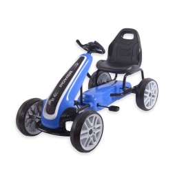 Gokart Power Blue pentru copii