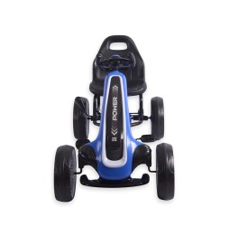 Power Blue Go-Kart for Kids