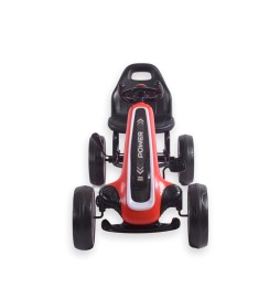 Power Red Go-Kart for Kids