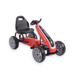 Power Red Go-Kart for Kids