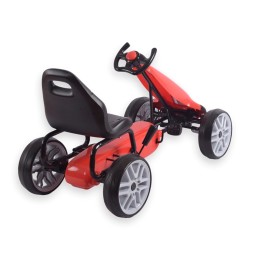 Power Red Go-Kart for Kids