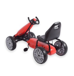 Power Red Go-Kart for Kids