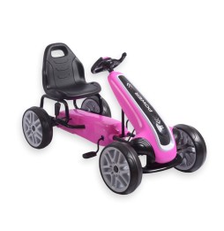 Gokart cu pedale Power Pink