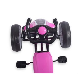 Gokart cu pedale Power Pink