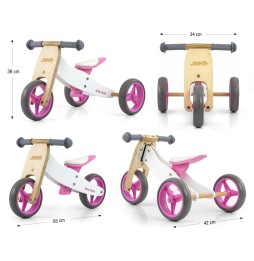 Milly Mally Pojazd Jake Classic Pink