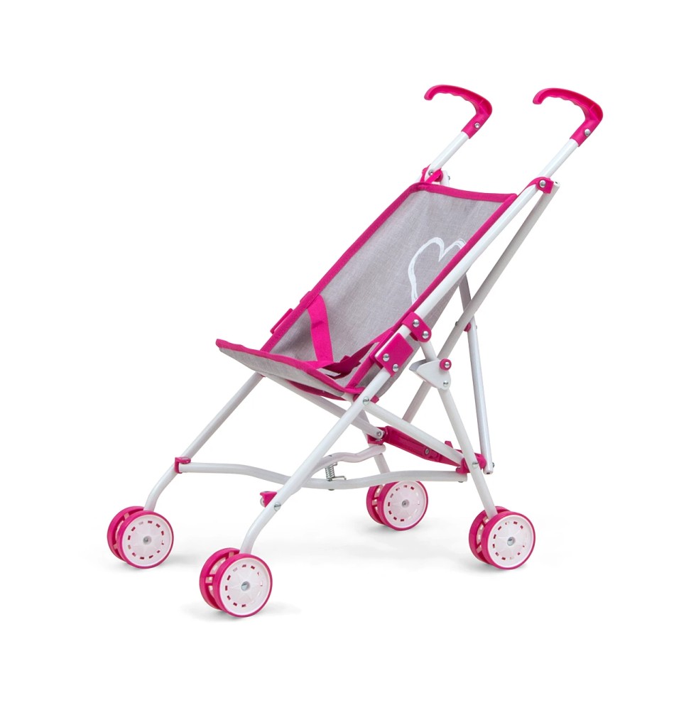 Julia Prestige Doll Stroller Pink