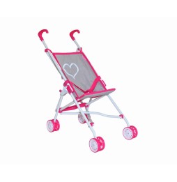 Julia Prestige Doll Stroller Pink