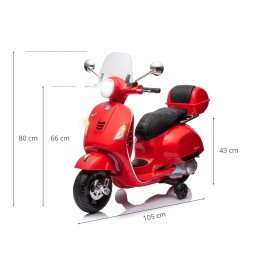 Pojazd na akumulator Vespa GTS Super