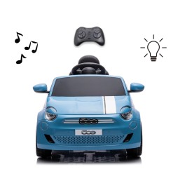 Pojazd na akumulator Fiat 500e Blue