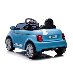 Pojazd na akumulator Fiat 500e Blue