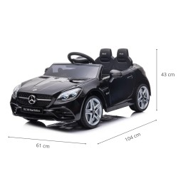 Pojazd na akumulator Mercedes-Benz SLC Czarny