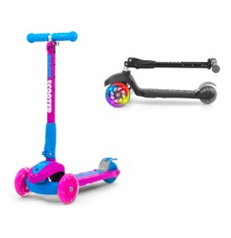 Milly Mally Magic Scooter Pink-Blue