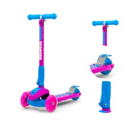 Milly Mally Magic Scooter Pink-Blue