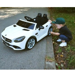 Milly Mally Mercedes-Benz SLC Pojazd Biały