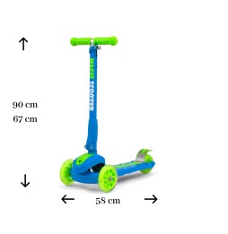 Milly Mally Magic Three-Wheel Scooter